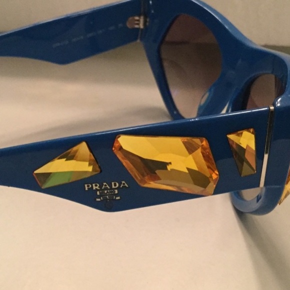***SOLD*** PRADA Voice Embellished Sunglasses - Picture 2 of 8